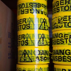 Warning tape, labels & signage