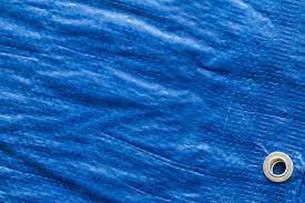 blue tarp